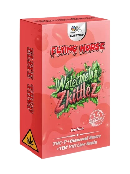 Watermelon Zkittlez Flying Horse THC-P + Diamond Sauce + THC VIII Live Resin