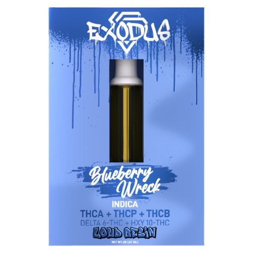 Blueberry Wreck Exodus Zooted THCA Cartridges 2G