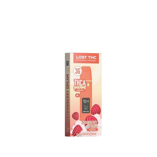Lost THC THCA Melted Diamonds 3g Disposable Vape