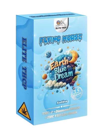 Earth Blue Dream Flying Horse THC-P + Diamond Sauce + THC VIII Live Resin