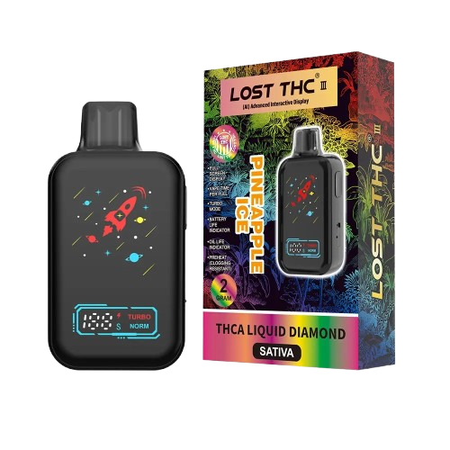 Pineapple Ice Lost THC 2G THCA Liquid Diamond Disposable Vape