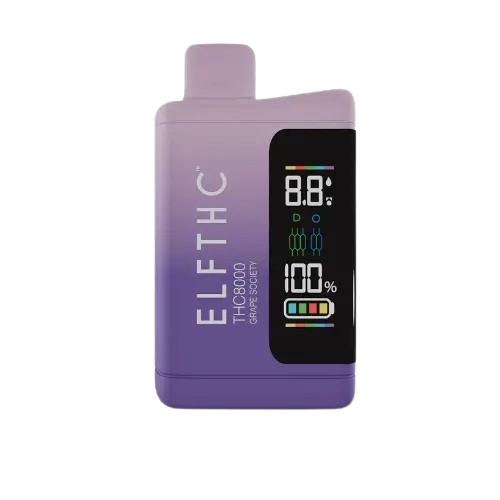 Grape Society ELF THC Quantum Blend Disposable 8G
