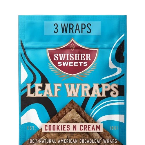 Swisher Sweets Cookies & Cream Leaf Wraps