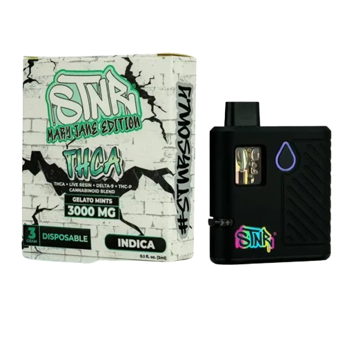 Gelato Mints STNR Mary Jane THCA 3G Disposables