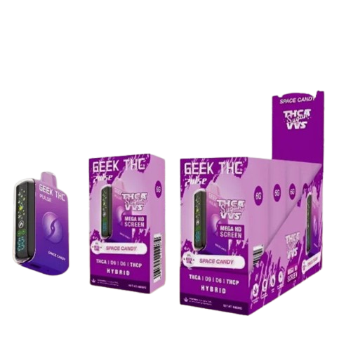 Space Candy - Geek THC Pulse THCA Sugar VVS Disposable Vape - 7.5G