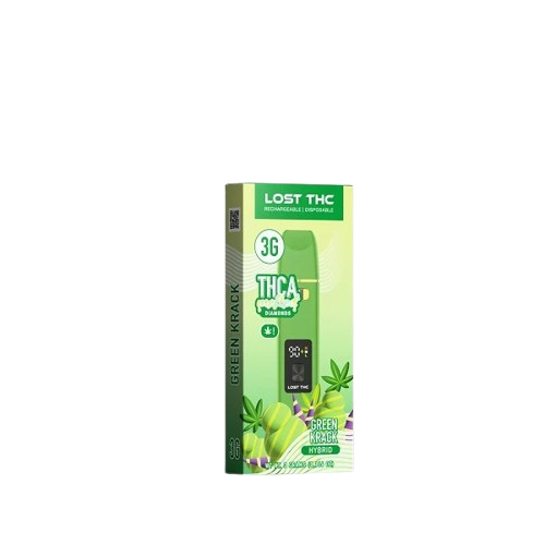 Lost THC THCA Melted Diamonds 3g Disposable Vape