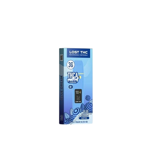 Lost THC THCA Melted Diamonds 3g Disposable Vape