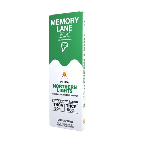 Northern Lights Memory Lane Fifty Fifty Blend Disposable Vape - 1G