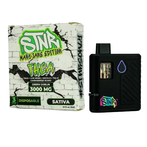 Green Goblin STNR Mary Jane THCA 3G Disposables