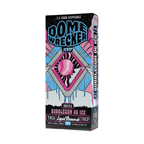 Bubblegum OG Ice Dome Wrecker Liquid Diamond Disposable - 3.5G