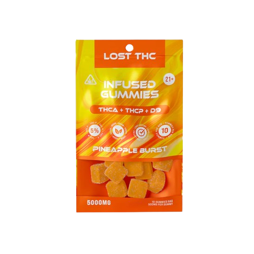 Lost THC Infused Gummies 10 Pack - 5000mg