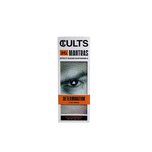 Determination - - Cults 2G Mantras Effect Blend Disposable Vape