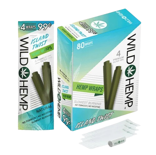 Island Twist Wild Hemp Wraps