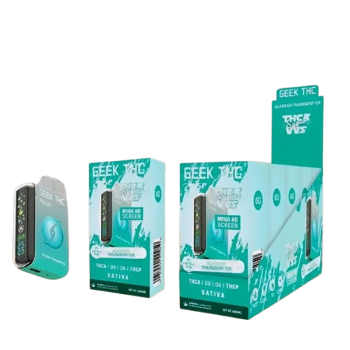 Alaskan Thunder F*ck - Geek THC Pulse THCA Sugar VVS Disposable Vape - 7.5G