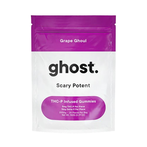 Grape Ghoul - Ghost Scary Potent Reaper Blend THCP Gummies - 200mg