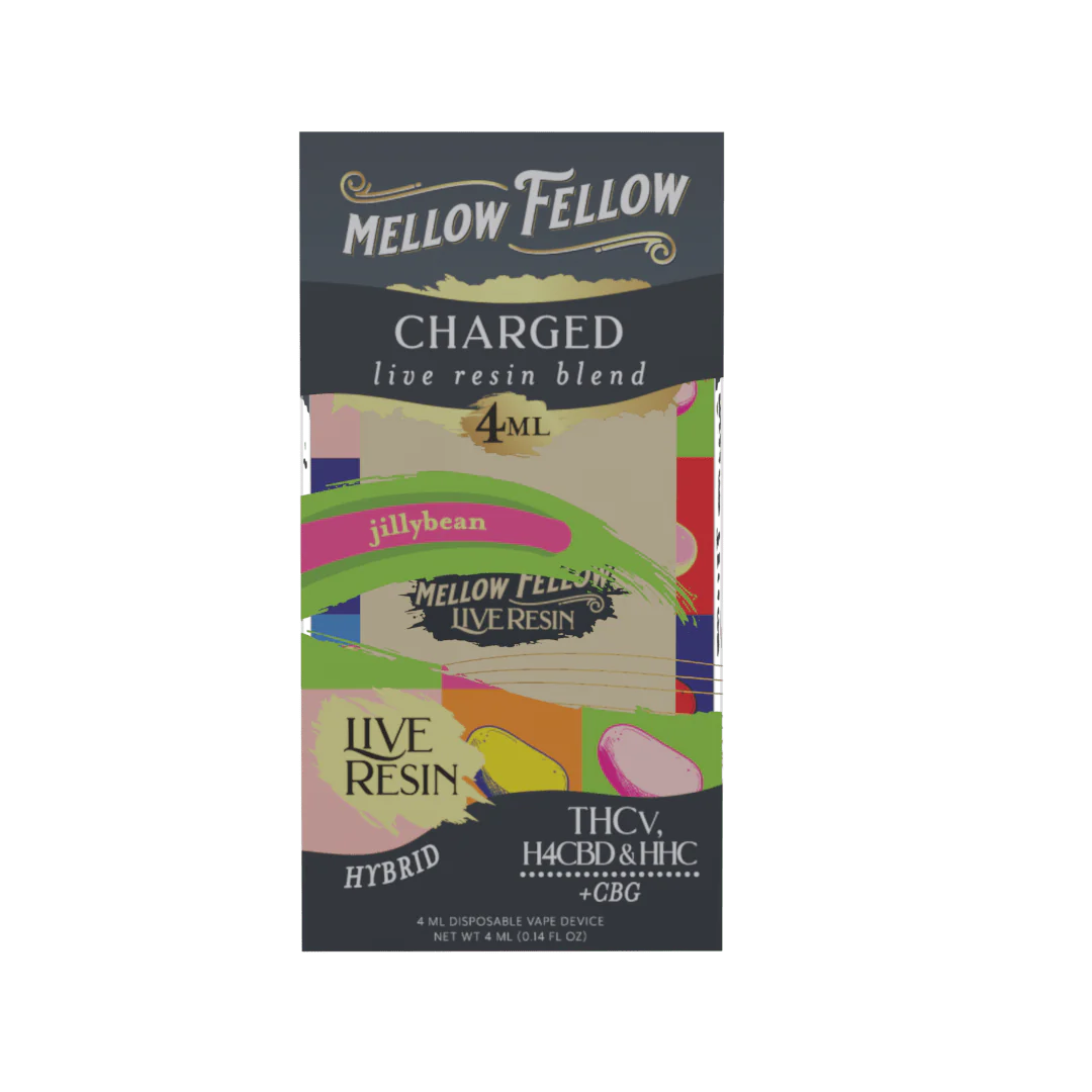 Charged Mellow Fellow Live Resin Disposable Vape - 4mL