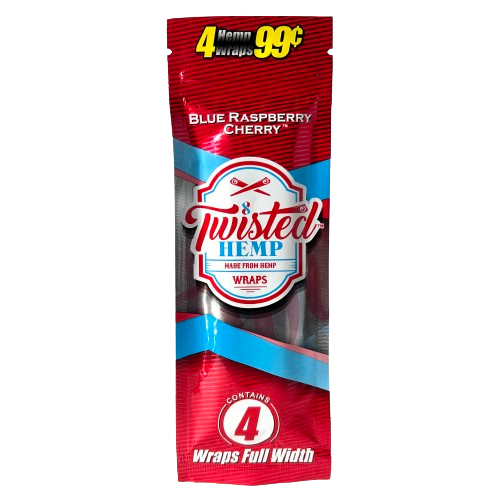 Twisted Hemp Blue Raspberry Cherry