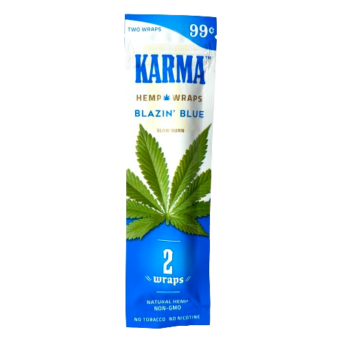 Karma Hemp Wraps Blazin' Blue
