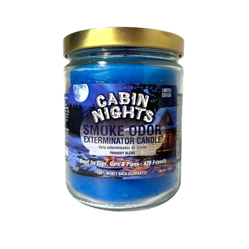Cabin Nights Smoke Odor Exterminator Candles