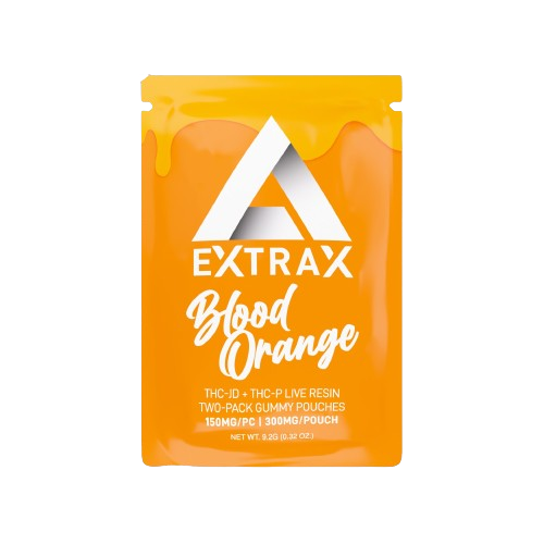 Blood Orange Lights Out Gummies 300mg 2 Pack - Delta Extrax