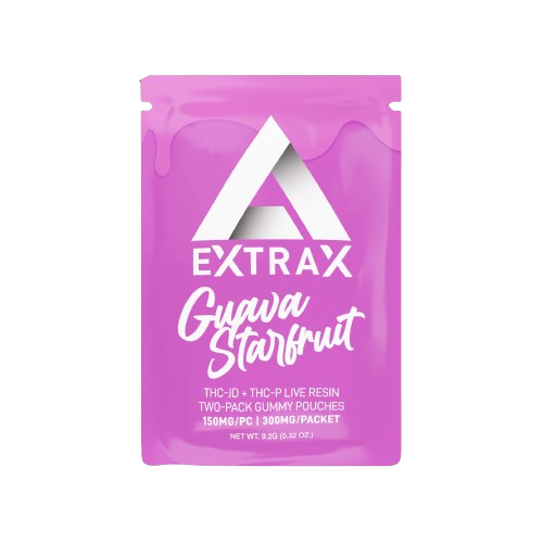Guava Starfruit Lights Out Gummies 300mg 2 Pack - Delta Extrax