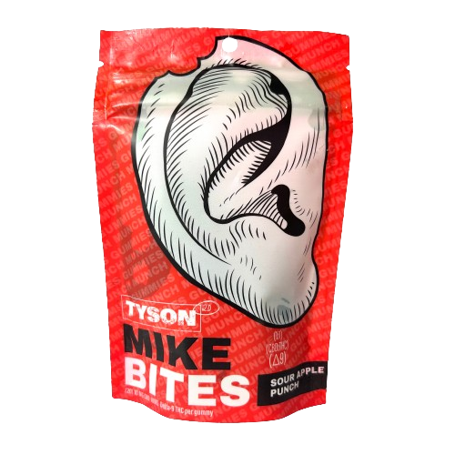 Tyson 2.0 Mike Bites Delta-8 Sour Apple Punch