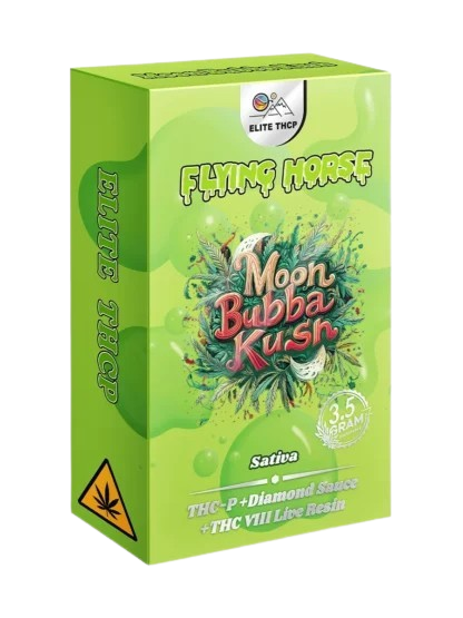 Moon Bubba Kush Flying Horse THC-P + Diamond Sauce + THC VIII Live Resin