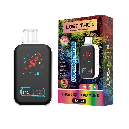 Blue Dream Lost THC 2G THCA Liquid Diamond Disposable Vape