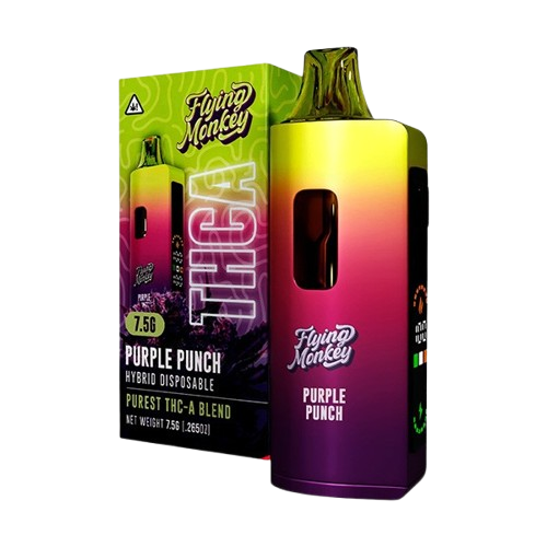 Purple Punch Flying Monkey Purest THCA Blend Disposable Vape - 7.5g