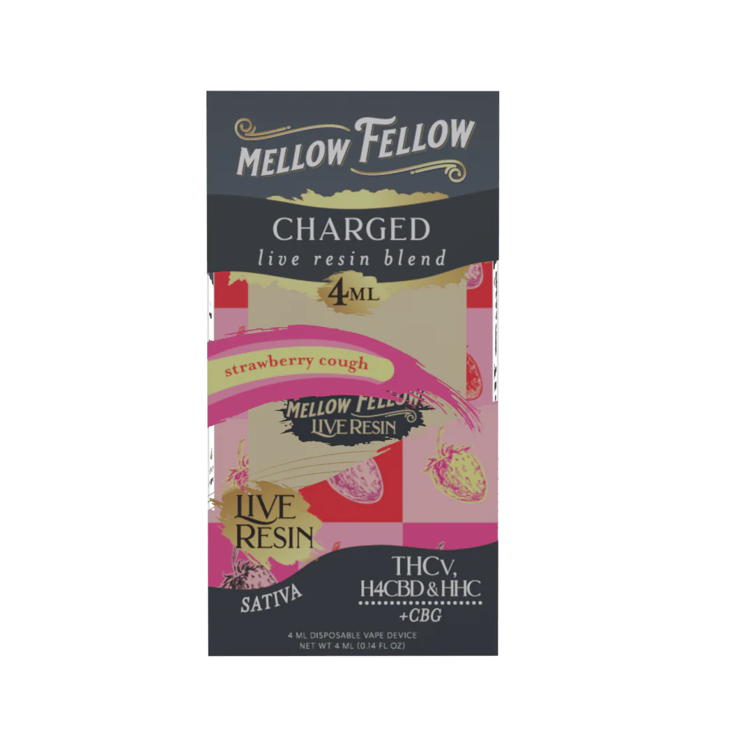 Charged Mellow Fellow Live Resin Disposable Vape - 4mL