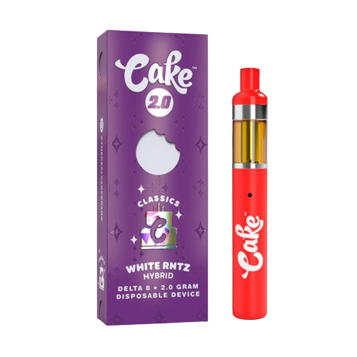 White Rntz Cake Delta 8 Disposable 2G