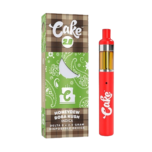 Honeydew Boba Kush Cake Coldpack Disposable 2G