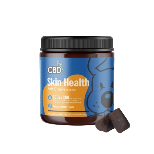 Skin Health CBD Soft Chews for Dogs  600mg - CBDFX