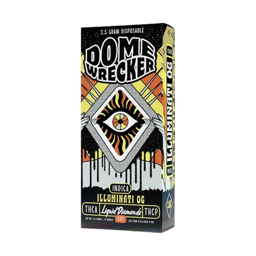 Illuminati OG Dome Wrecker Liquid Diamond Disposable - 3.5G