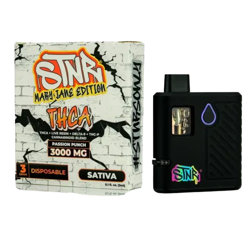Passion Punch STNR Mary Jane THCA 3G Disposables