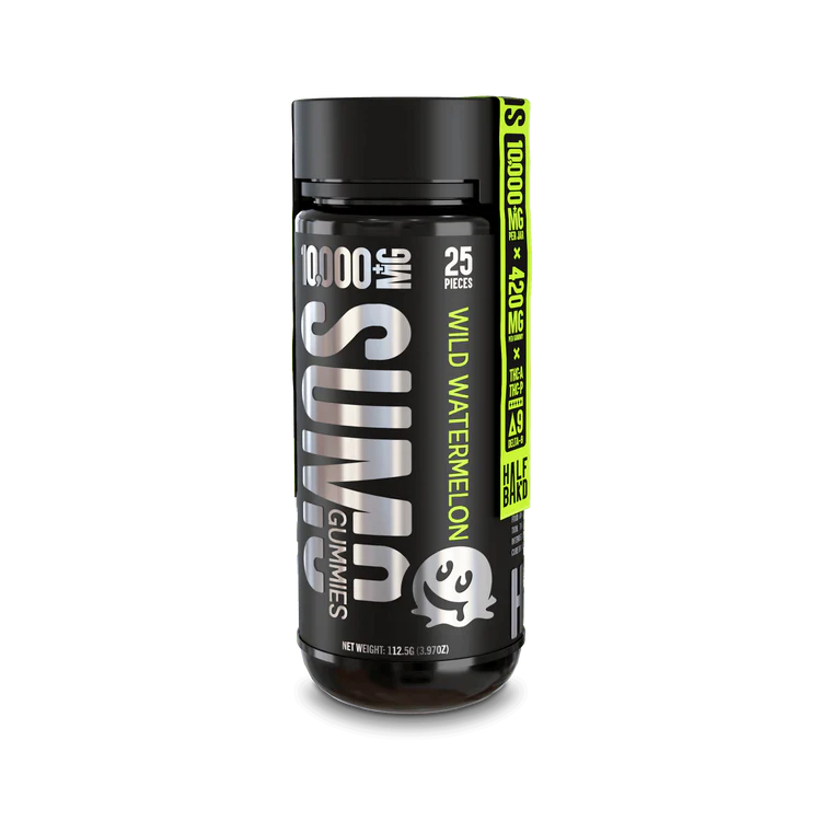 Wild Watermelon Halk Bak'D Sumo Gummies 10,000mg
