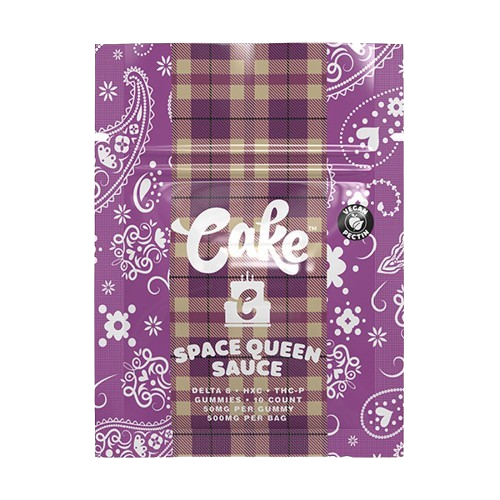 Space Queen Sauce Cake Coldpack Gummies 500mg