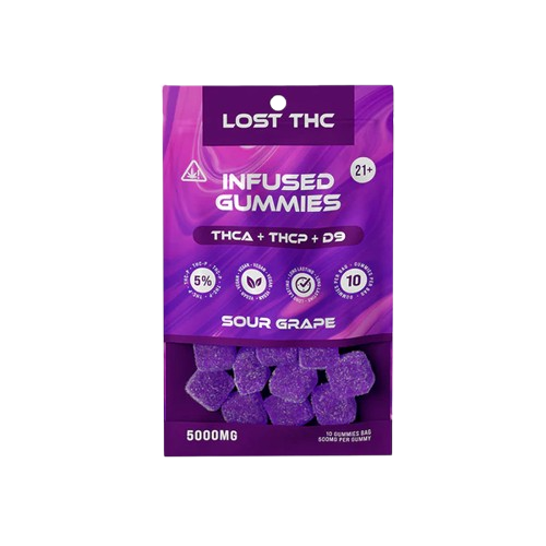 Lost THC Infused Gummies 10 Pack - 5000mg