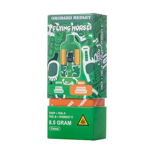 Flying Horse Orchard Melody Blend Disposable Vape 8.5G - Maui Wowie + Peach Perfect