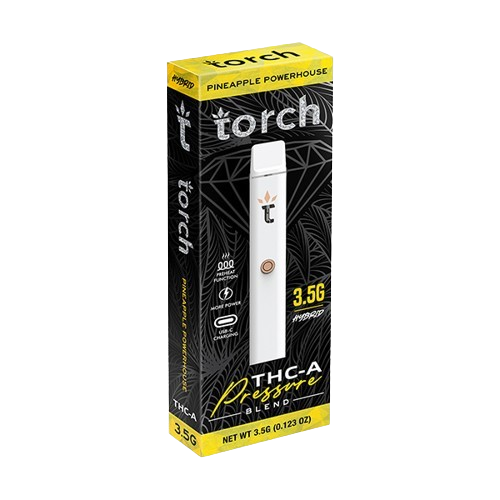 Pineapple Powerhouse Pressure Blend Disposable THC-A 3.5G - Torch