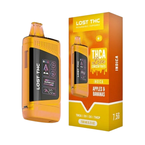 Lost THC THCA Live Concentrate Disposable Vape 7.5g