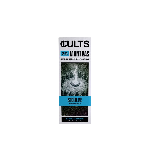 Socialize - - Cults 2G Mantras Effect Blend Disposable Vape