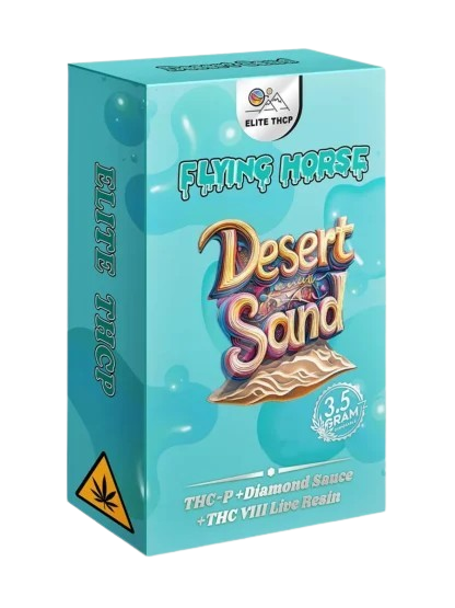 Desert Sand Flying Horse THC-P + Diamond Sauce + THC VIII Live Resin