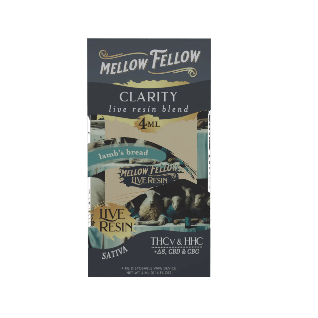 Clarity Mellow Fellow Live Resin Disposable Vape - 4mL