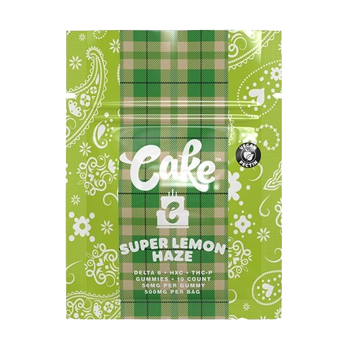 Super Lemon Haze Cake Coldpack Gummies 500mg