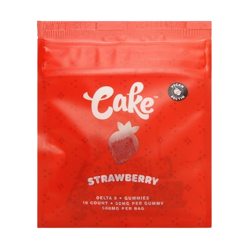 Strawberry Cake Delta 8 Gummies 500mg