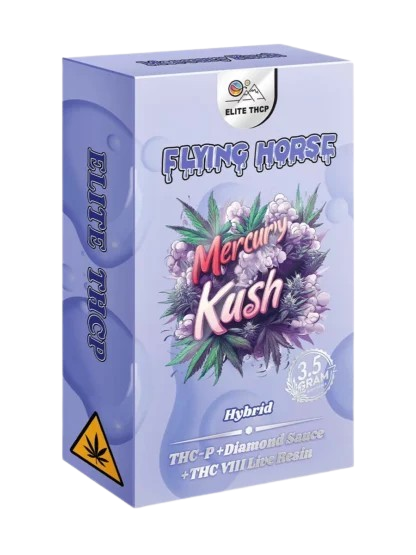 Mercury Kush Flying Horse THC-P + Diamond Sauce + THC VIII Live Resin