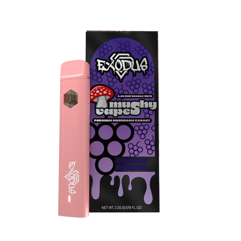 Grape Punch Mushy Vapes 2.2g - Exodus