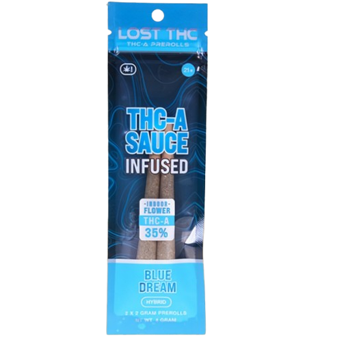 Lost-THC THCA Sauce Pre-Rolls - 2G
