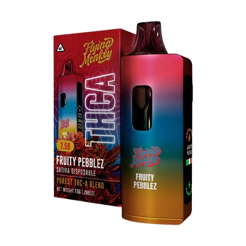 Fruity Pebblez Flying Monkey Purest THCA Blend Disposable Vape - 7.5g